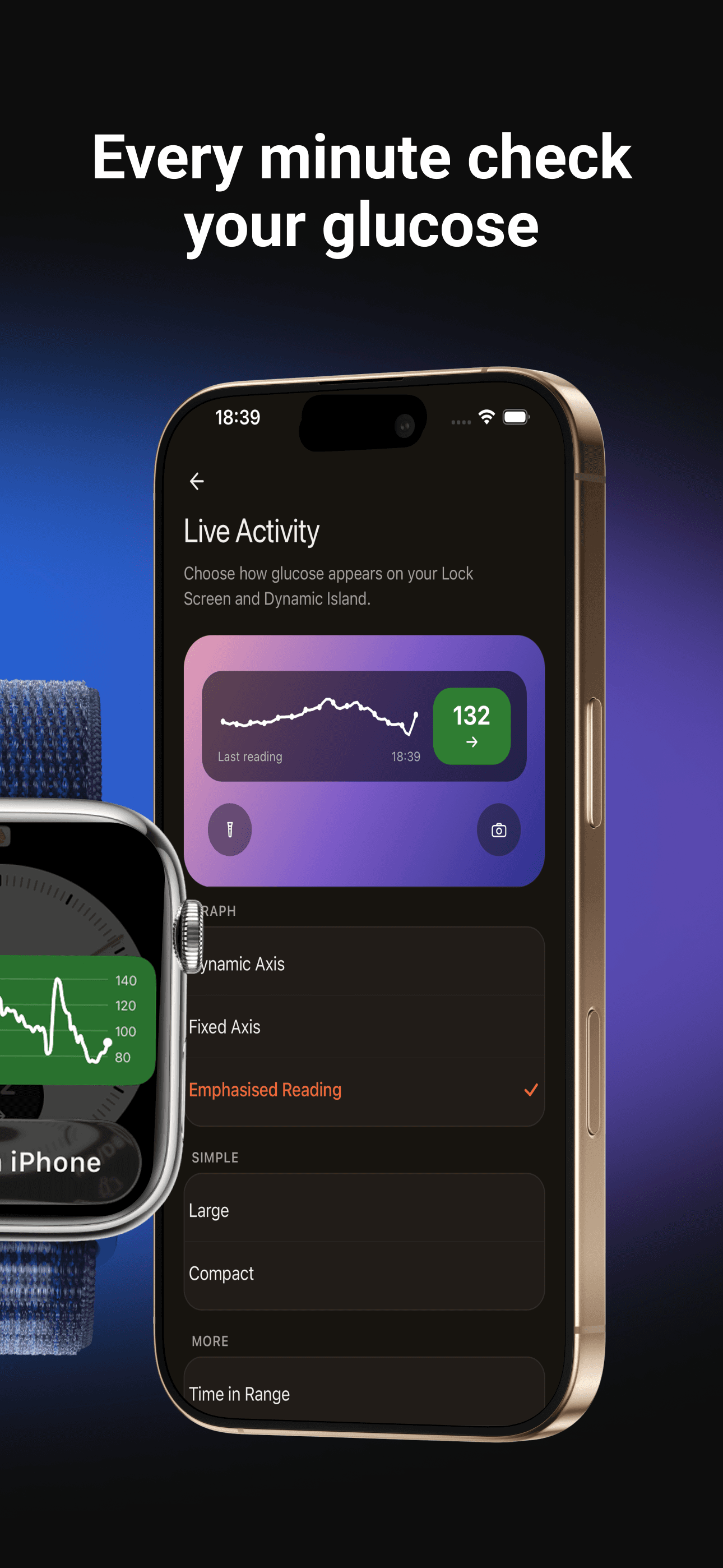Widgets de Dulce: Dynamic Island, barra en pantalla de bloqueo, widgets de gráfica y número en la pantalla de inicio, y complicaciones del Apple Watch